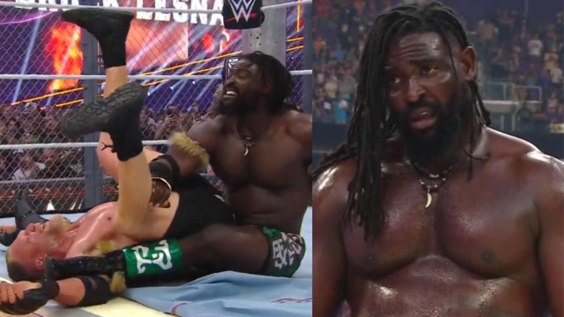 Oba Femi Makes Massive Botch in the Finish of SummerSlam Match vs. Brock Lesnar