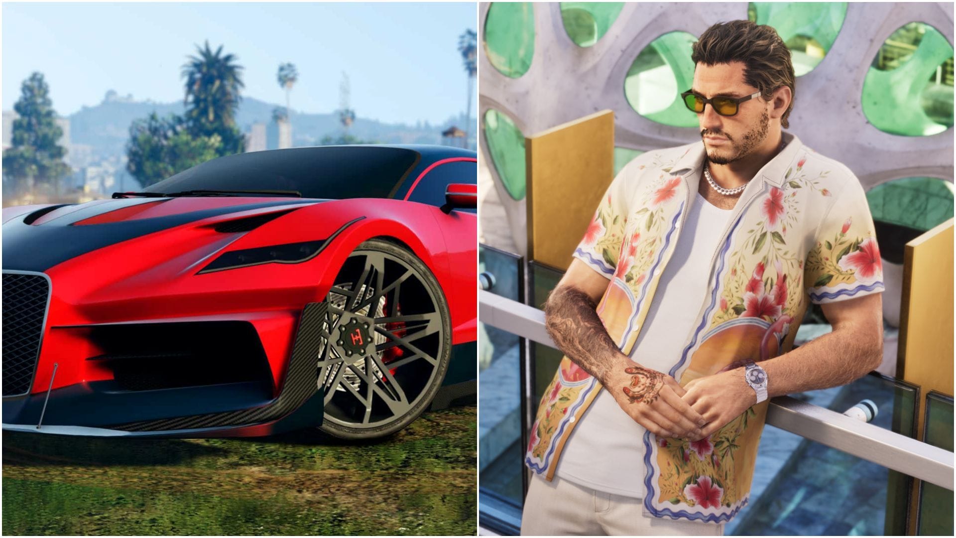 New GTA 6 leak shows Jason driving hypercar and advanced wanted system