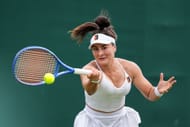 Bianca Andreescu in action at the 2026 Canadian Open (Source: Getty)