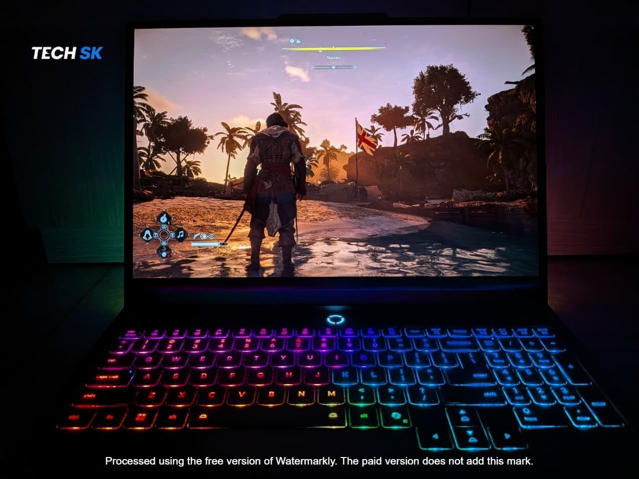 Lenovo Legion Pro 7i (RTX 5080) benchmark test: Assassin's Creed Black Flag Resynced