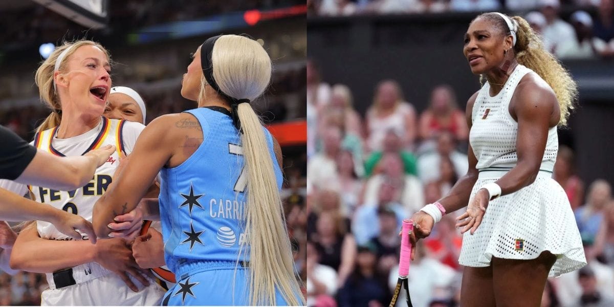 Serena Williams' coach outraged as DiJonai Carrington faces 'racism' attack over Sophie Cunningham foul
