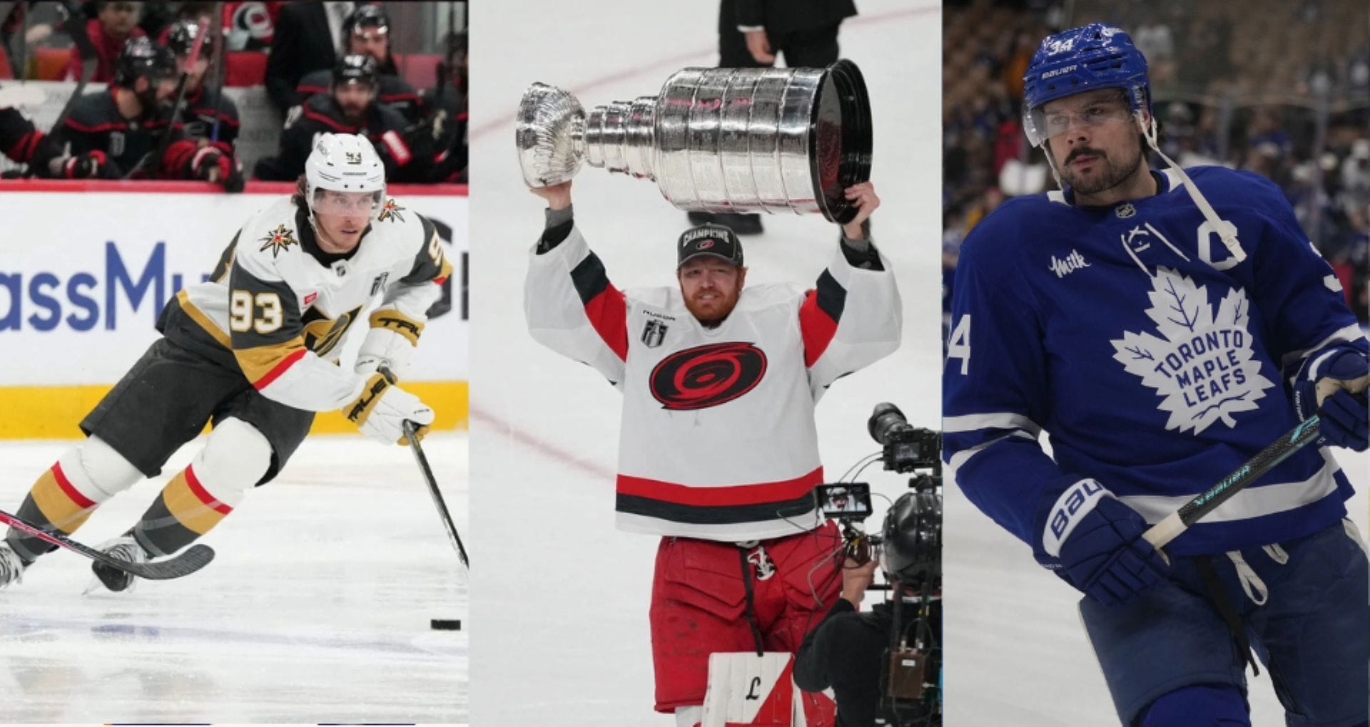 NHL fans react to Mitch Marner, Frederik Andersen and Auston Matthews' reunion: "Rose between two hideous thorns"