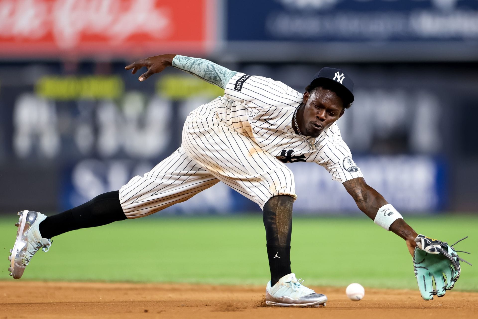 "Bench Jazz Chisholm Jr.";"Cartoon character" - Fans pile on $10.2M Yankees star after successful ABS challenge turns into instant pickoff at 1B