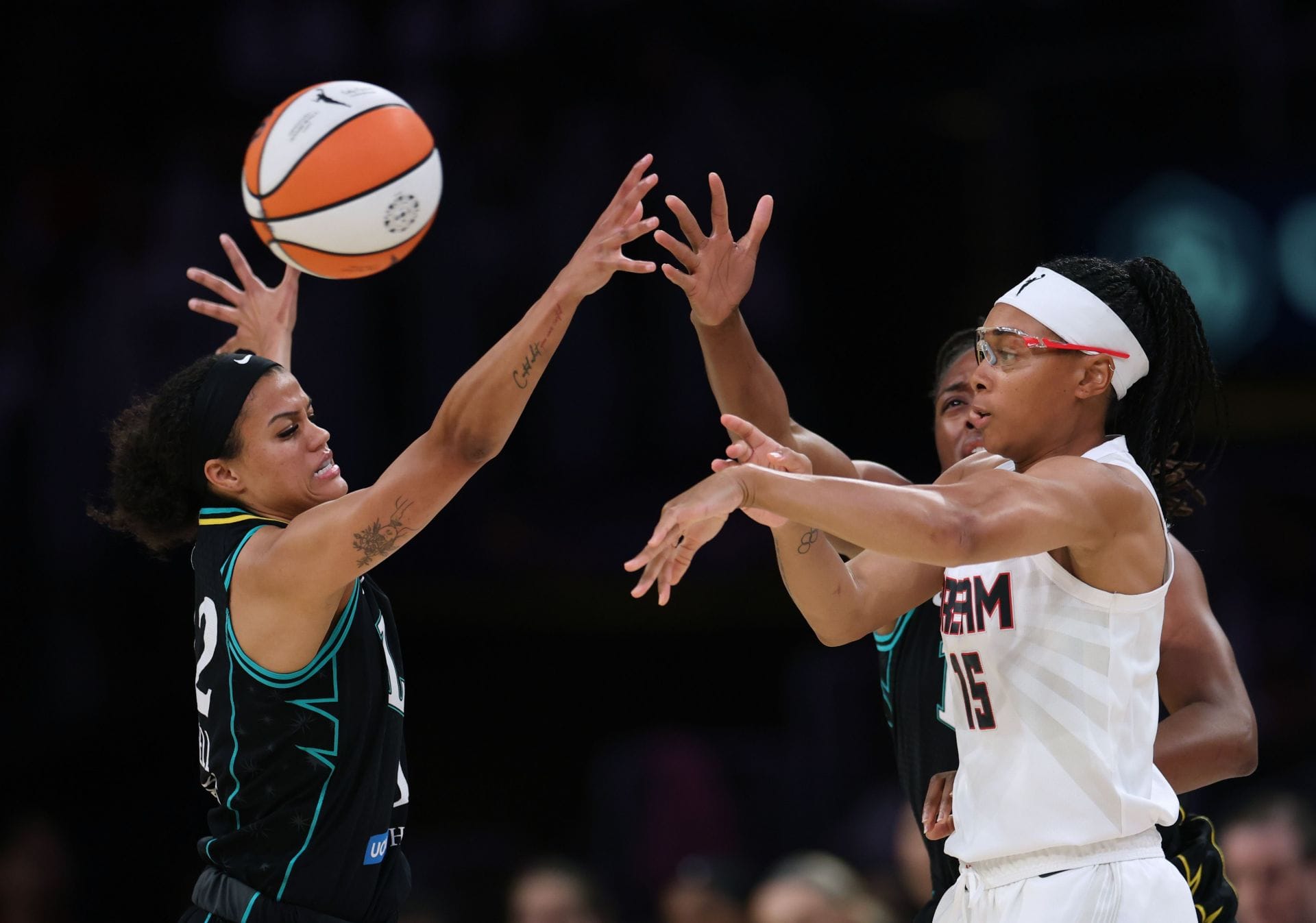 "Attacking women at their job" - Joy Taylor Fires Back At Male Fans Over Bizarre D**do Incident at WNBA Game