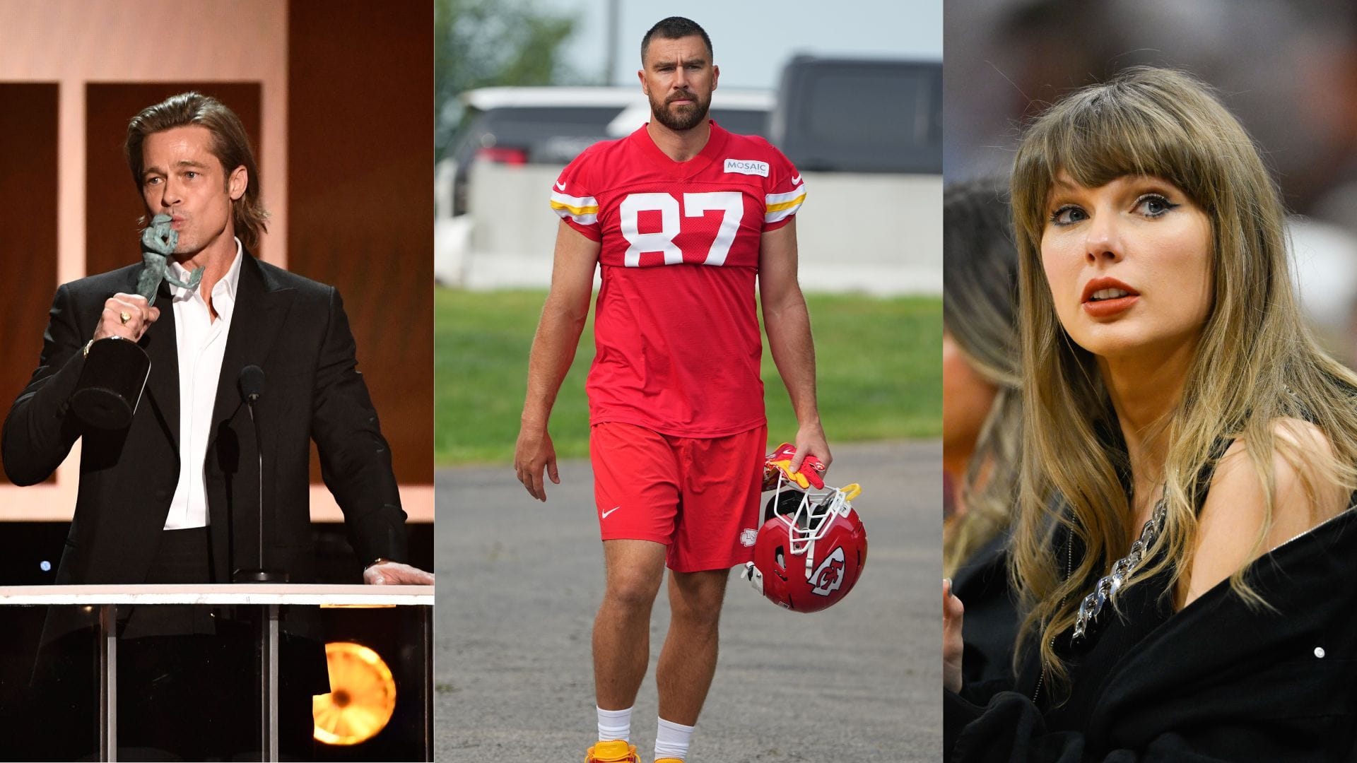 Brad Pitt reportedly drank at Taylor Swift and Travis Kelce’s MSG wedding as $400,000,000-worth actor admits sobriety relapse