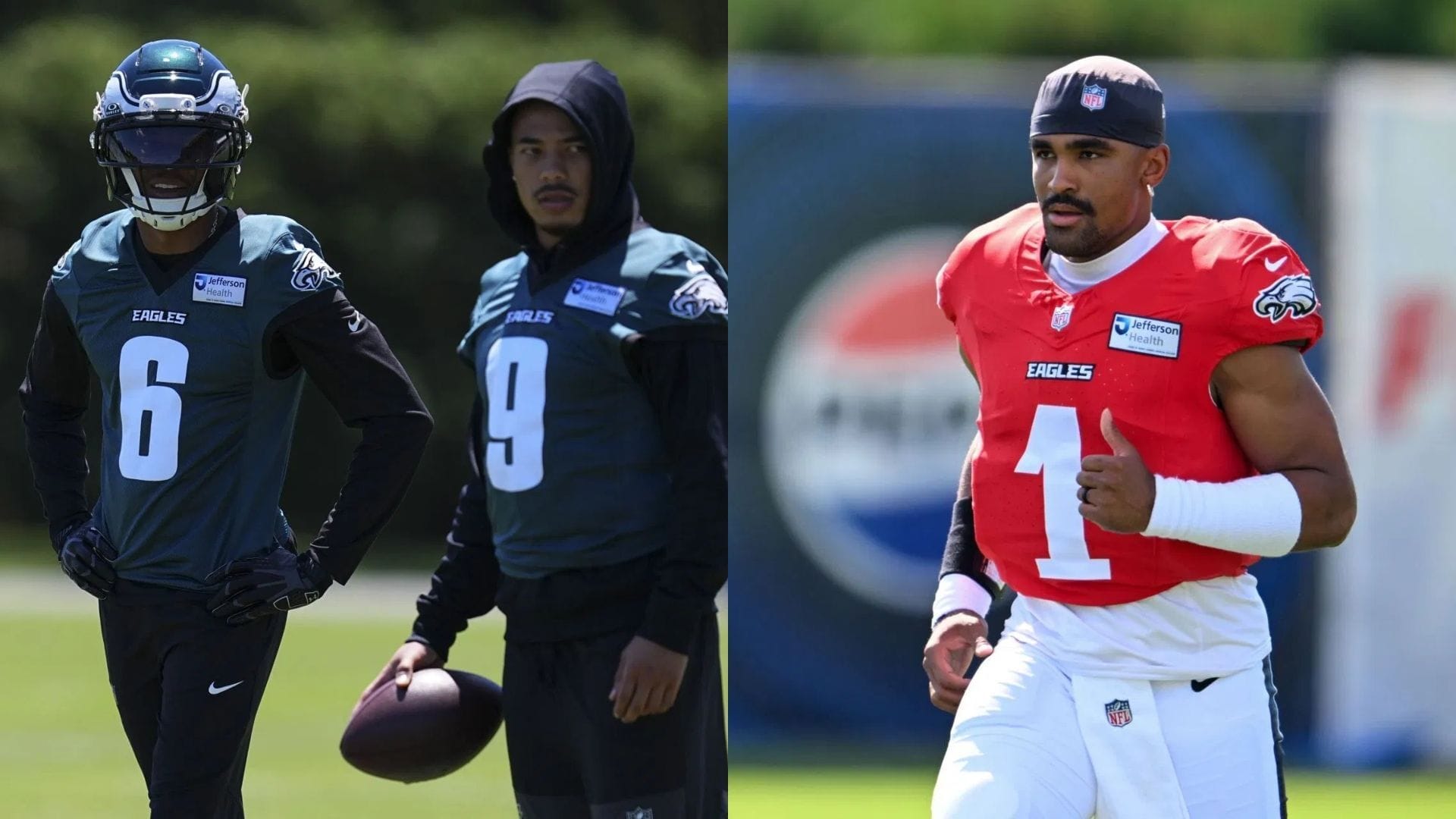 “Trying to get out of playing with Jalen Hurts”: NFL fans mock Eagles QB as DeVonta Smith & Makai Lemon get hamstring injuries