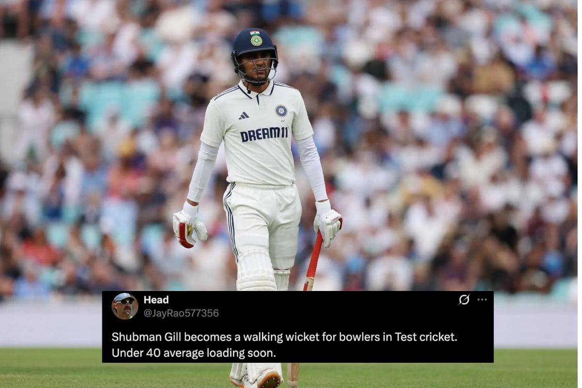 "A walking wicket for bowlers" - Fans slam Shubman Gill as he gets out cheaply for 2nd time in SL vs IND 2026 1st Test