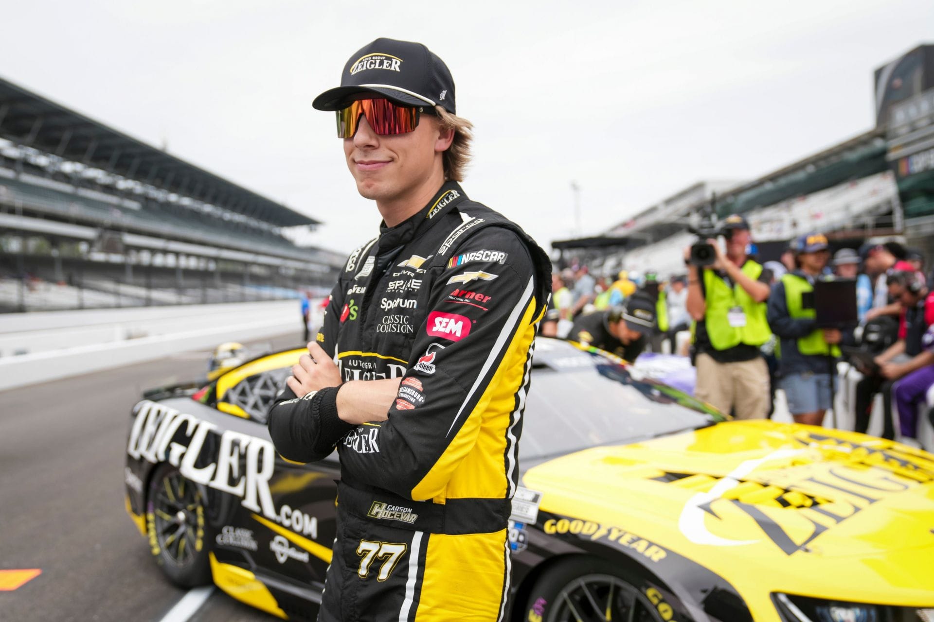"The pit crew takes a lot of pride": Carson Hocevar shares his honest opinion on Spire Motorsport's strong run