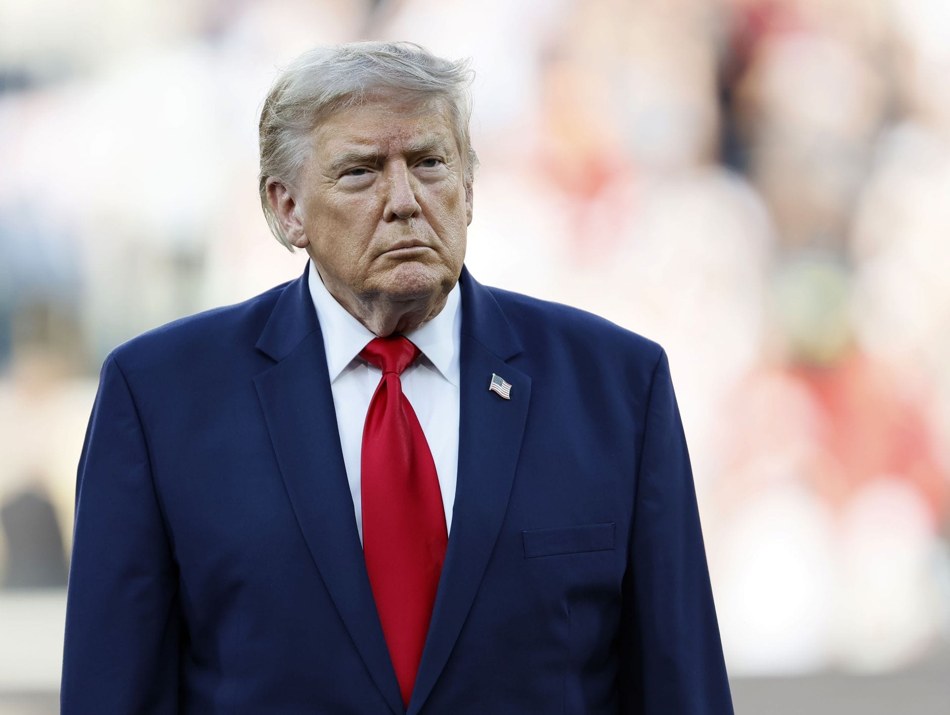 Donald Trump responds when asked if he discussed FIFA World Cup stake deal with Gianni Infantino 