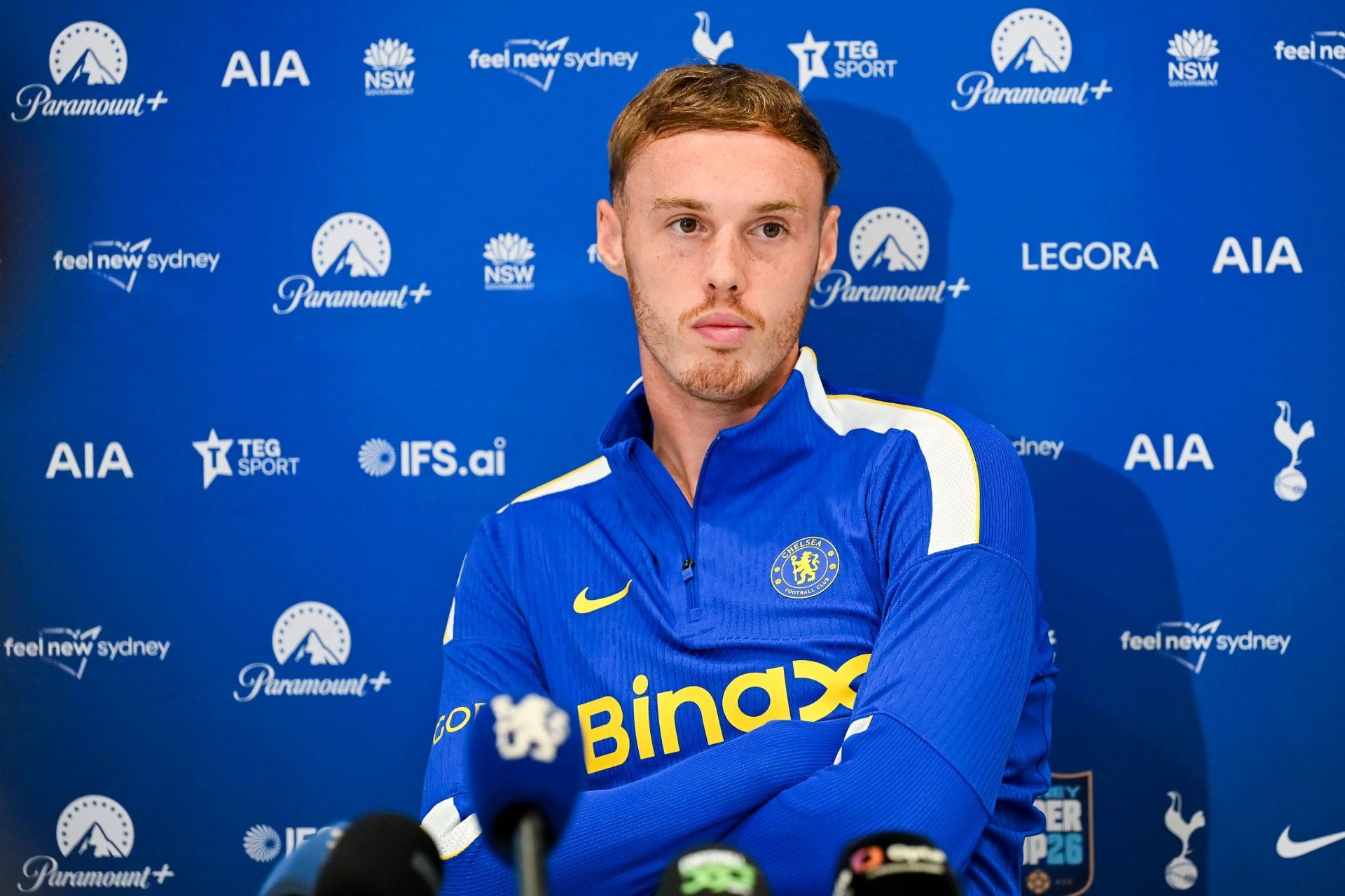 Chelsea star Cole Palmer reveals he fell asleep during England's FIFA World Cup game