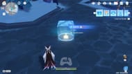 Open the Prime Ice Construct menu (Image via Sportskeeda Gaming || HoYoverse)