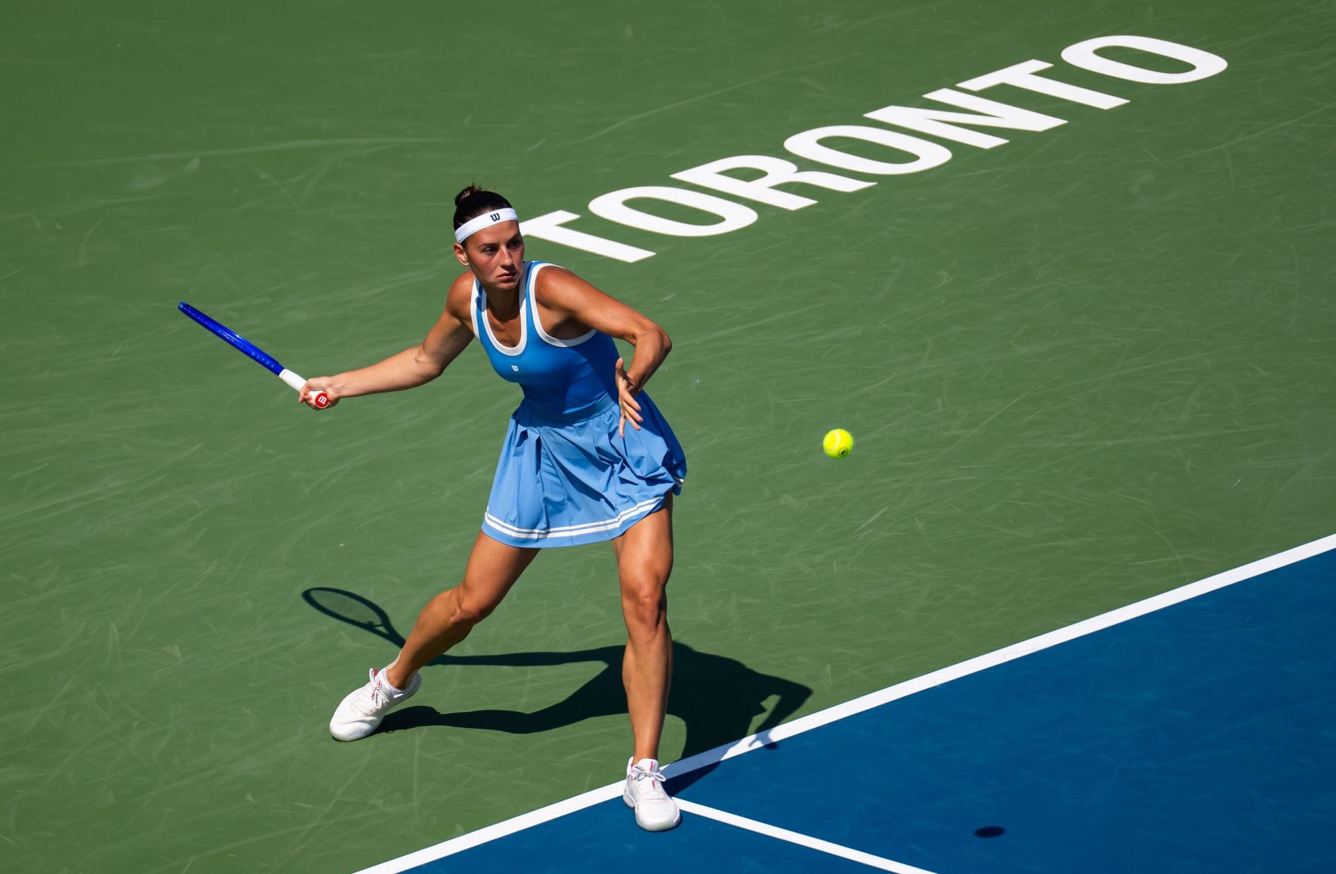 Marta Kostyuk at the Canadian Open 2026. (Source: Getty)