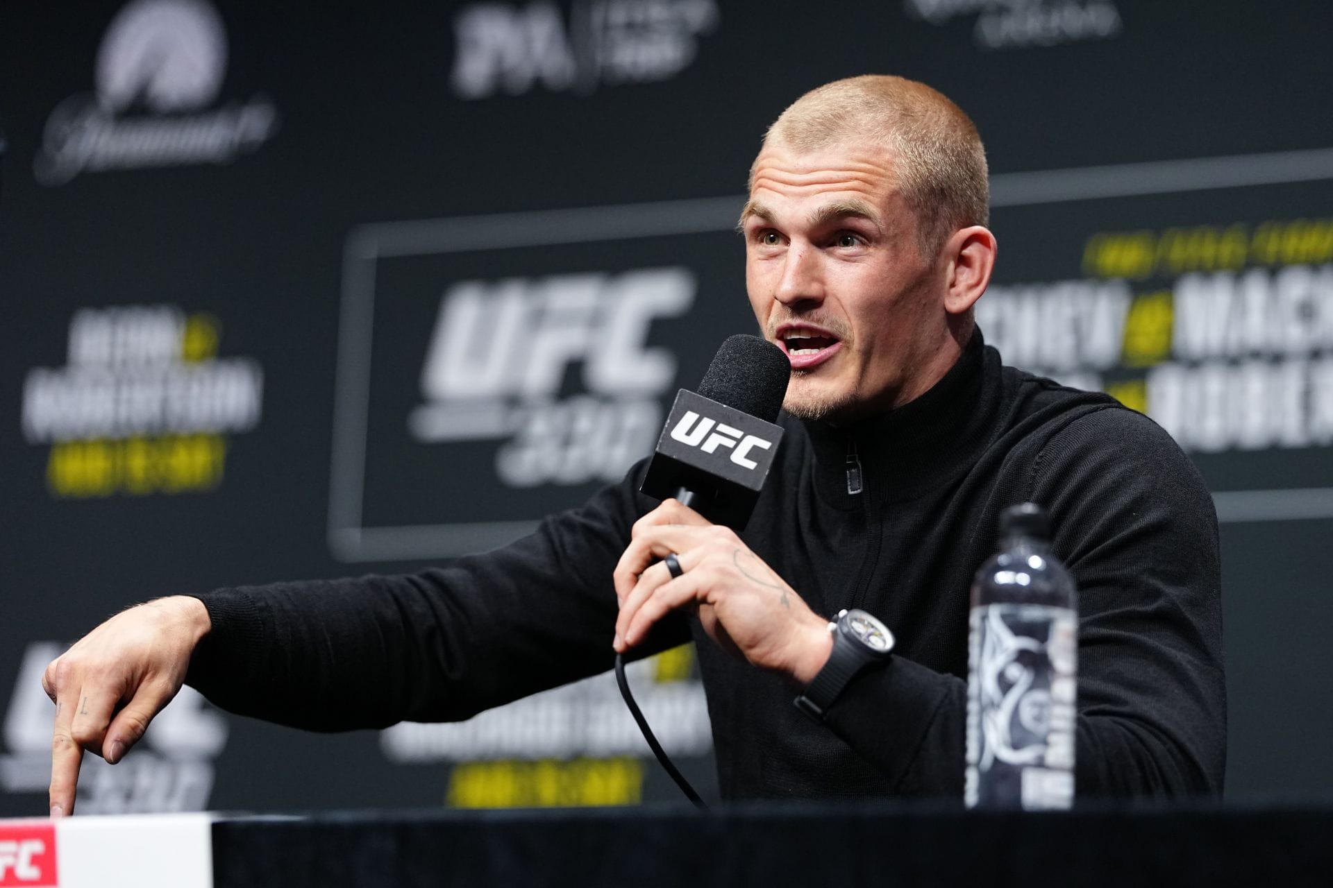 “Be professional and stick to the f****** sport” - Ian Machado Garry slams journalist for asking “loaded” question at UFC 330 press conference 
