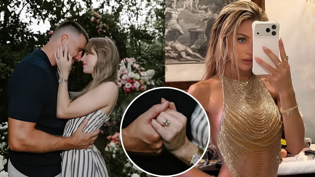 Taylor Swift's ex-jeweler spills hidden telltale behind Travis Kelce's wife's wedding ring 5 days after "Opalite" singer's English wedding appearance