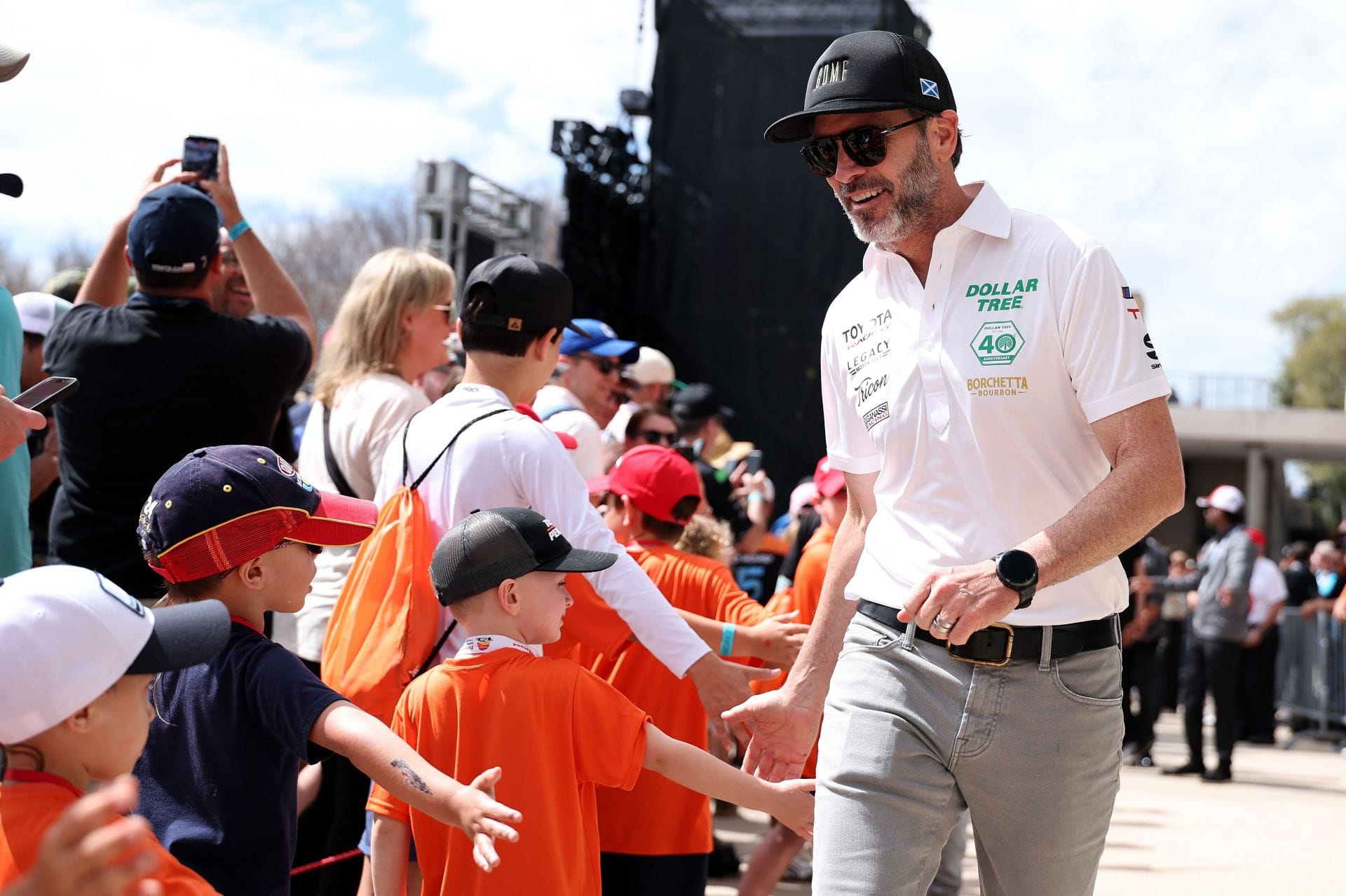 Jimmie Johnson - NASCAR Truck Series. Source: Getty