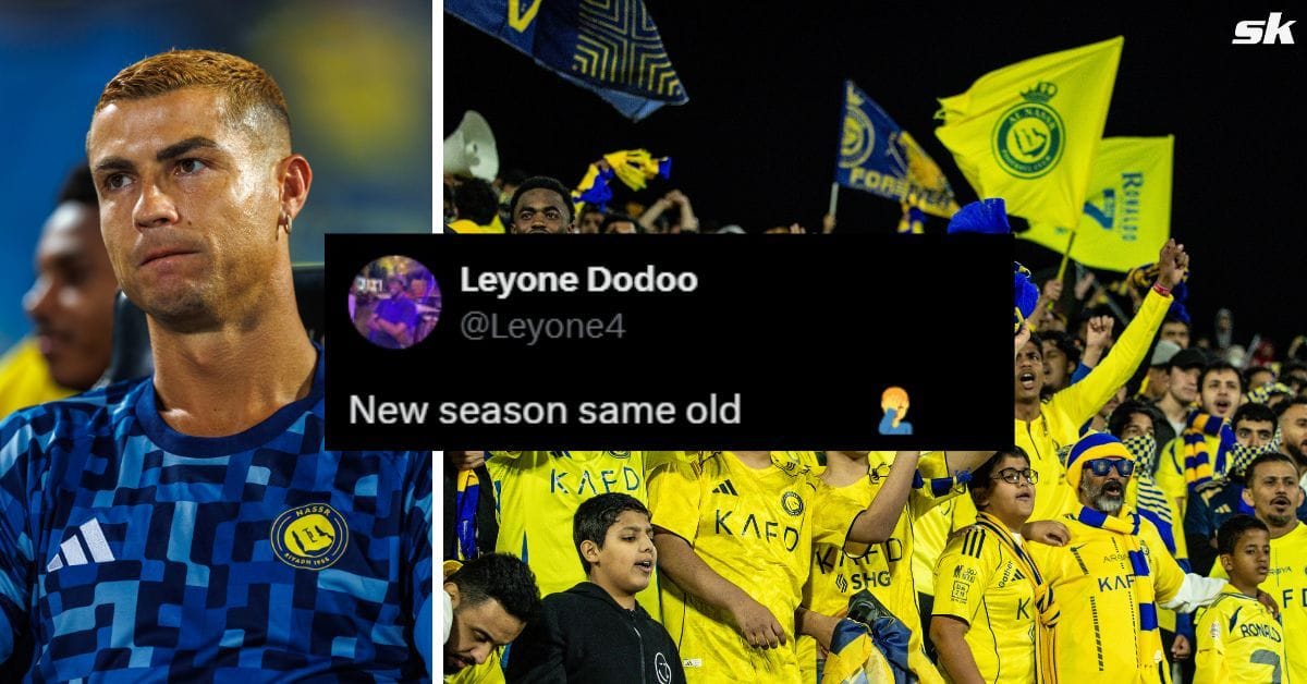 "I don't wanna see this dude ever again" - Fans slam Cristiano Ronaldo's Al-Nassr mate as they're reduced to 10 men against Al-Ettifaq