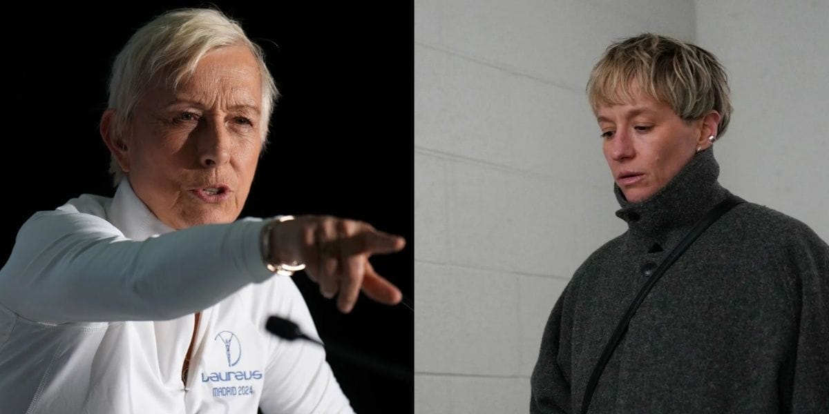 "Megan Rapinoe is lying" - Martina Navratilova slams $5,000,000 soccer icon over comments defending transgender athletes