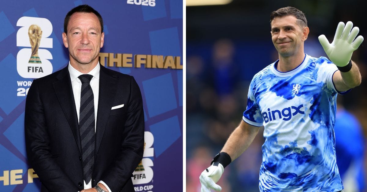 Emi Martinez reveals what he texted John Terry about taking iconic no.26 shirt at Chelsea