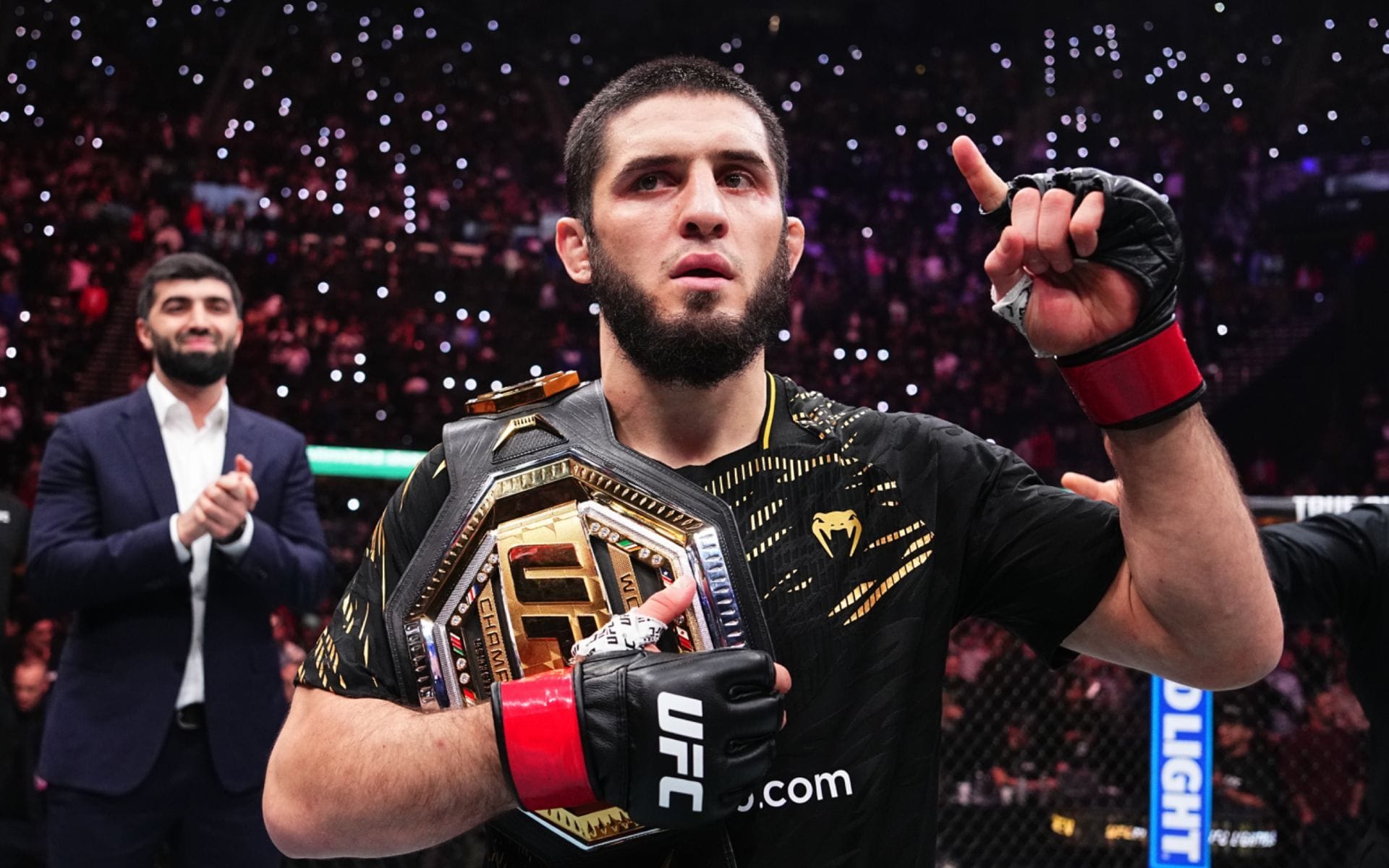 "I beat all his records" - Islam Makhachev hilariously roasts Daniel Cormier after breaking Anderson Silva's record at UFC 330 