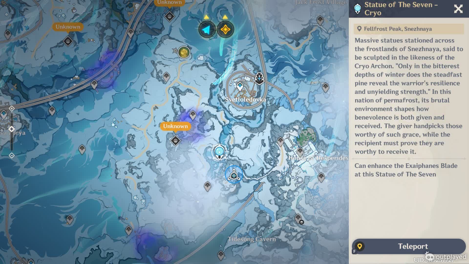 Fellfrost Peak (Image via HoYoverse)