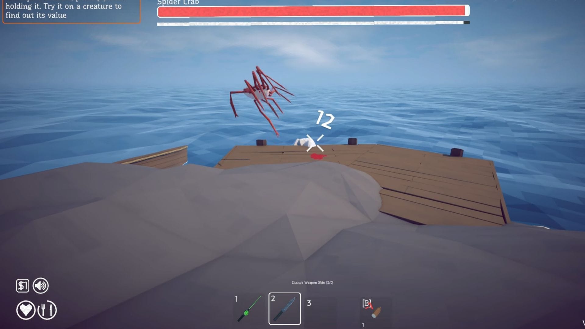 How to beat Spider Crab in How to Fish