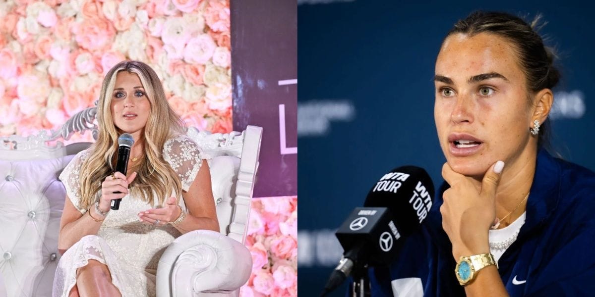Aryna Sabalenka receives public support from Riley Gaines after WTA gender testing stance sparks anti-trans athlete debate