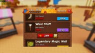 The Wind Staff can be bought from the Gear Shop (Image via Roblox)