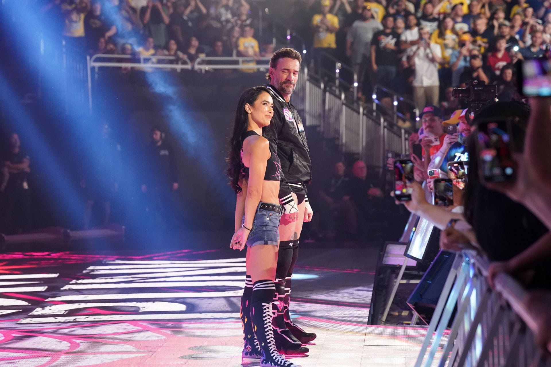 AJ Lee shares heartfelt reaction to CM Punk wearing her merchandise 