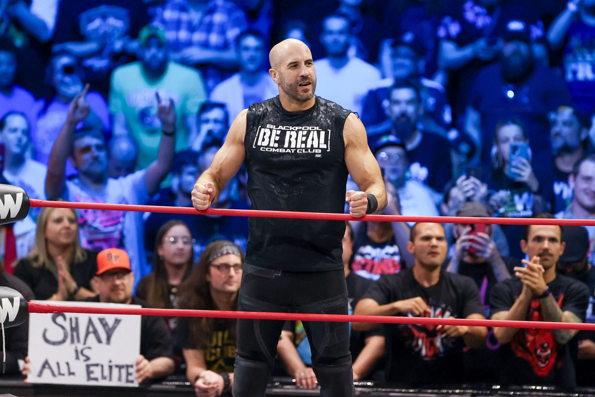 Claudio Castagnoli pays tribute to his iconic WWE rival on AEW Dynamite