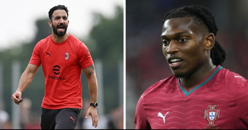 Rafael Leao responds to rumor that claims Ruben Amorim sees him as a ‘negative influence’ at AC Milan