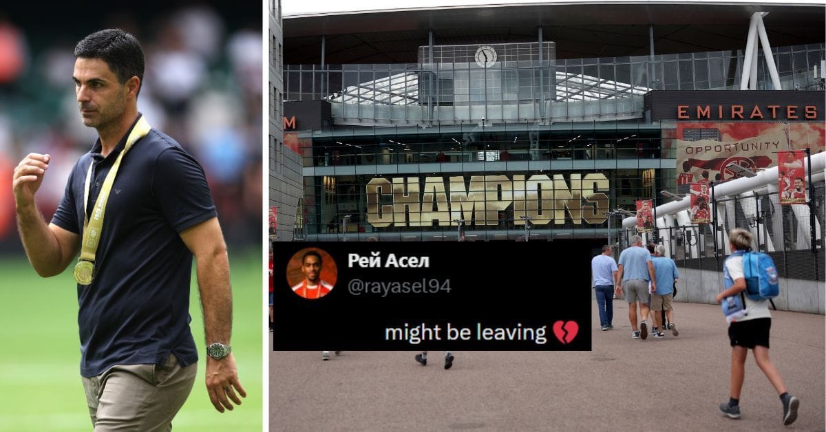 "This is not the way to treat your player" - Fans believe one Arsenal star is set for exit as he's left out of squad for Coventry PL clash