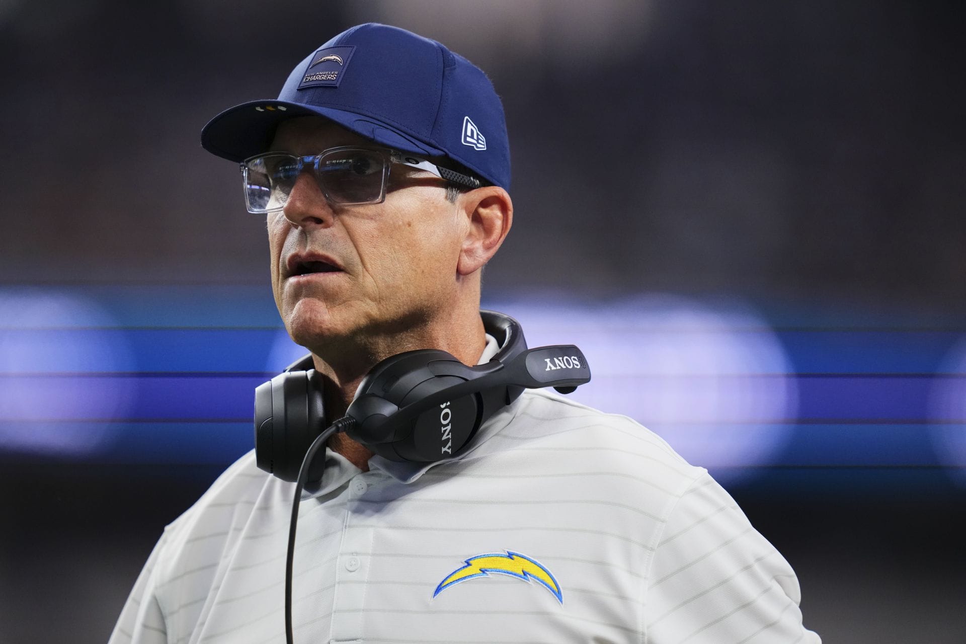 Chargers HC Jim Harbaugh backs Justin Herbert as star QB faces backlash for bringing Madison Beer to training camp