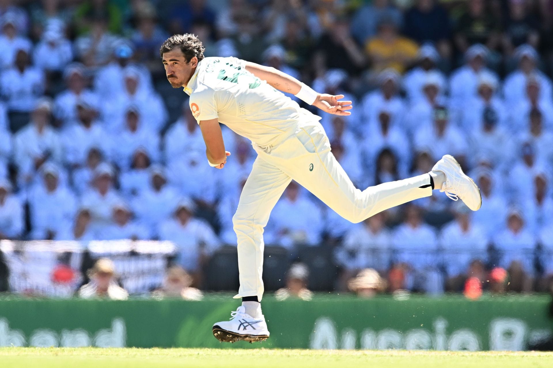 Mitchell Starc picks trademark first-ball wicket to send Shadman Islam for a golden duck in AUS vs BAN 2026 2nd Test [Watch]