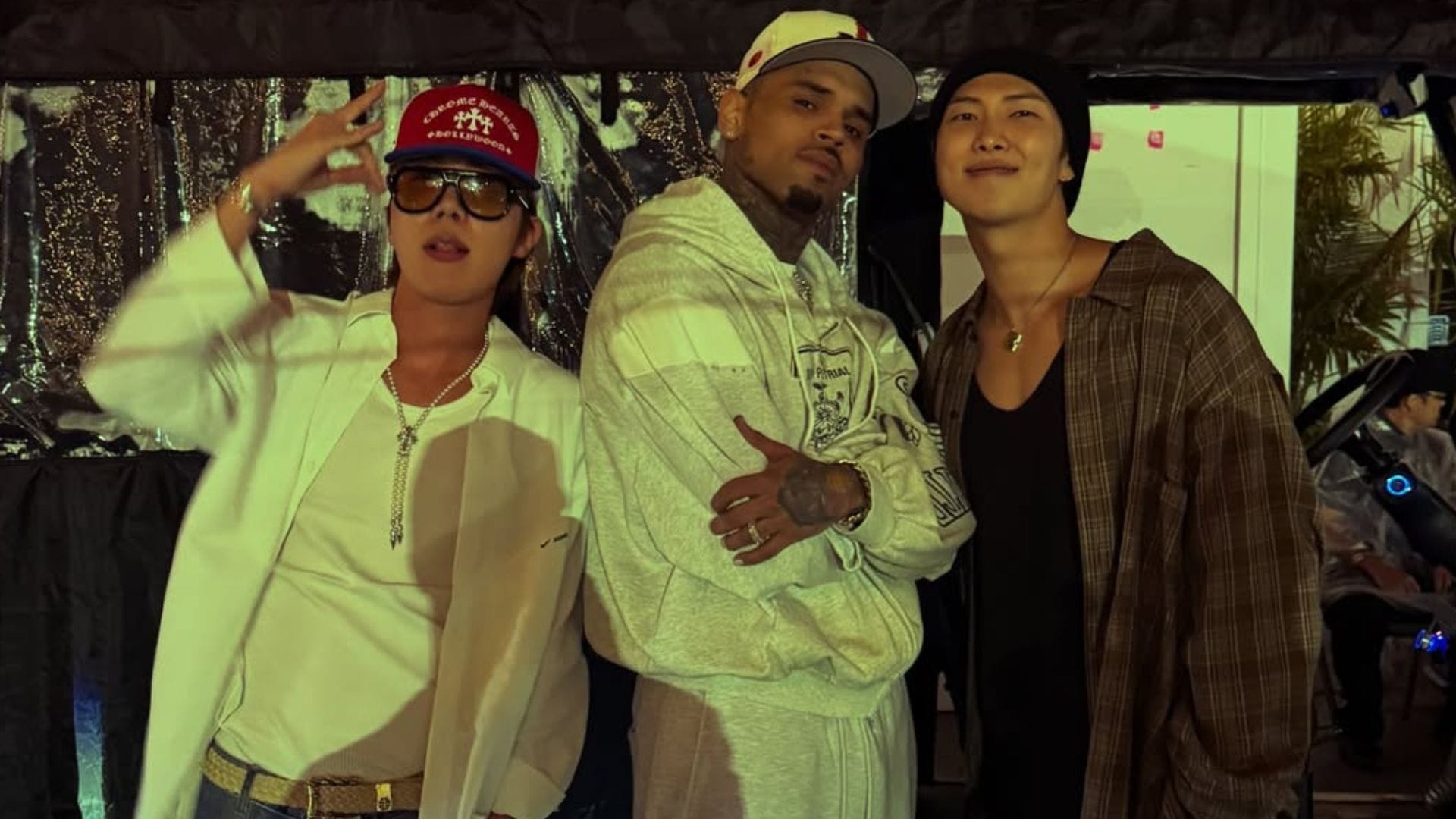 "This isn't okay" - Fans call out BTS' RM and j-hope after Chris Brown's now-deleted comment allegedly insults ARMY on TikTok