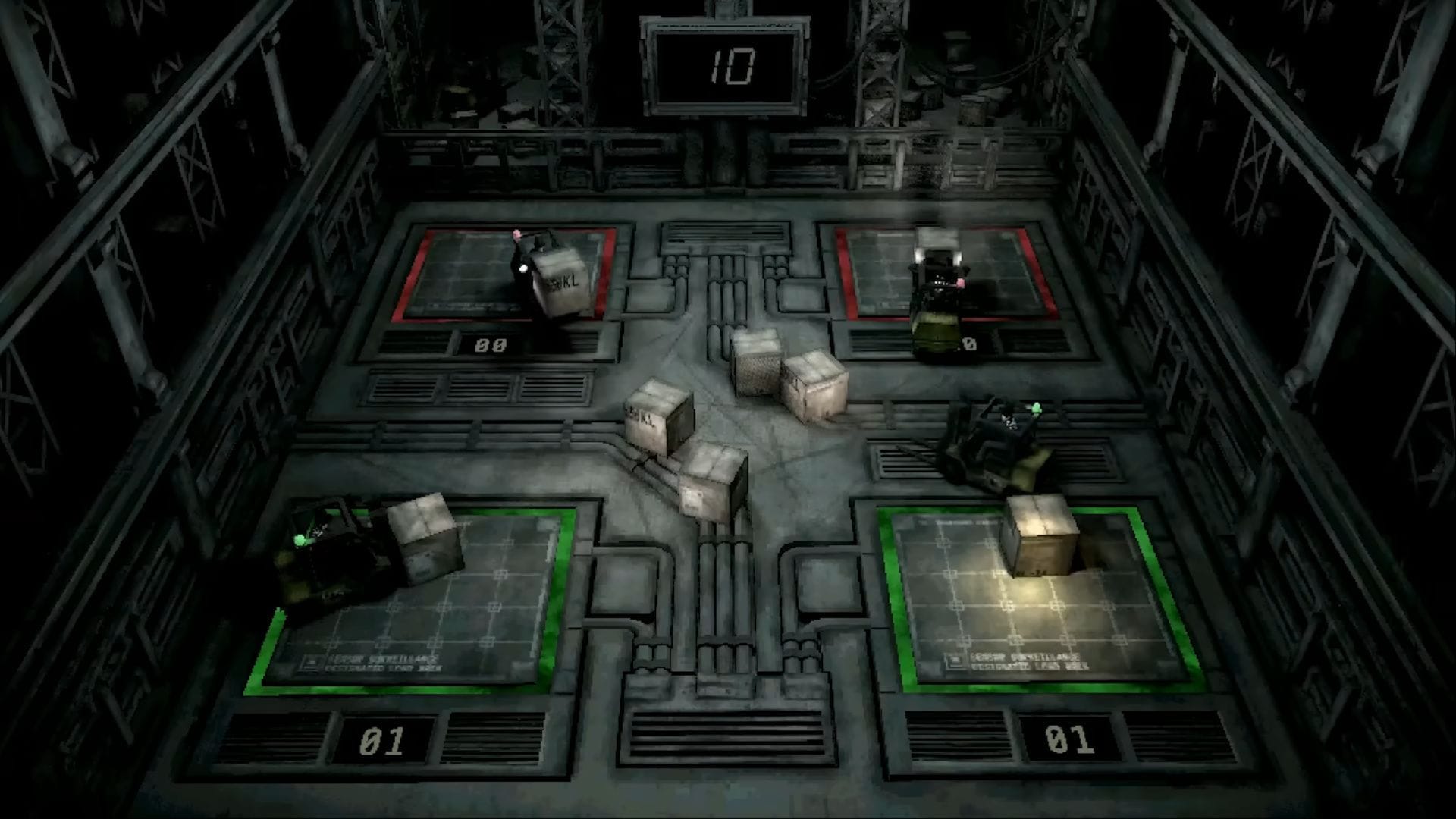 A game of four boxes and a race against time (Image via Oro Interactive)