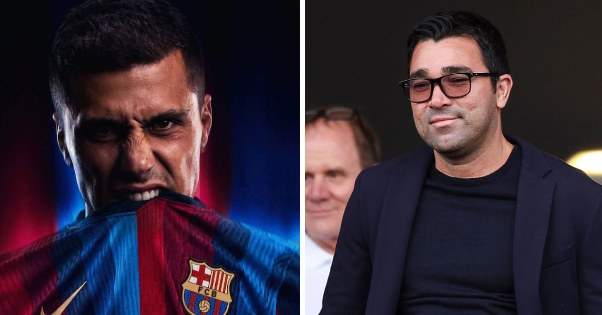 “It wasn’t part of our plans” - Barcelona chief Deco opens up on signing Rodri