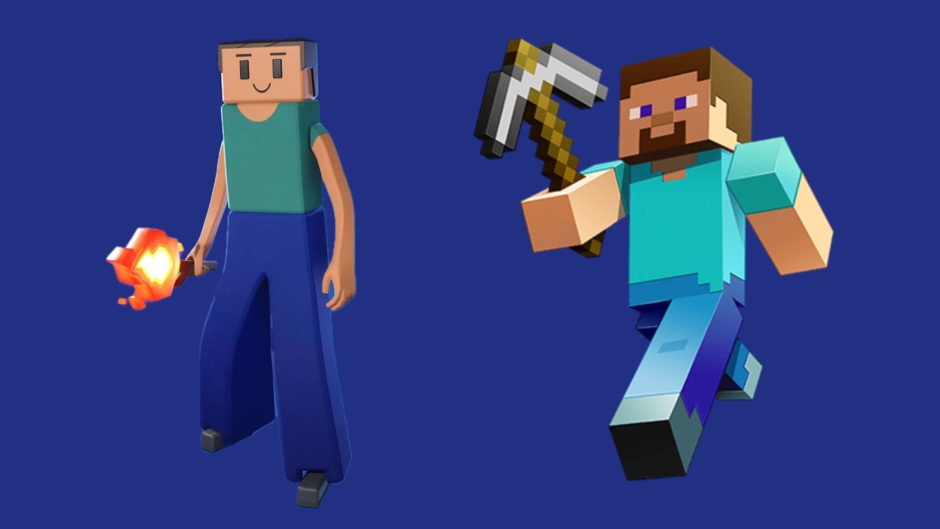 "Close enough. Welcome to Fortnite, Steve!": Fortnite fans can't unsee the Minecraft resemblance in new skin