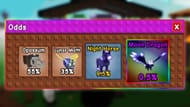 The Moon Egg pets (Image via Roblox)