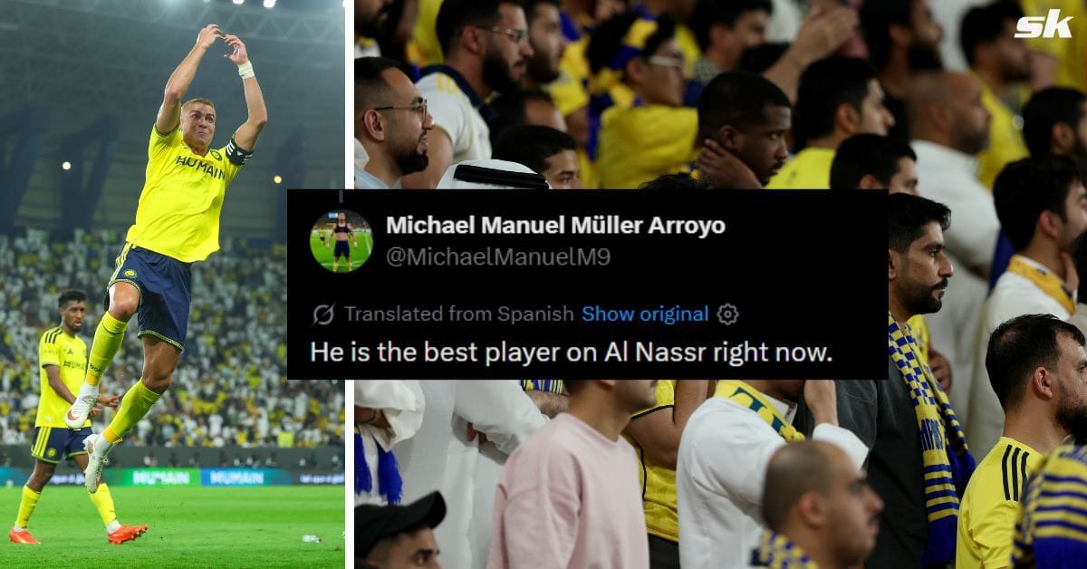 "He is a magician" - Fans hail Cristiano Ronaldo's Al-Nassr teammate as Saudi giants complete 2-1 comeback victory over Al-Taawoun