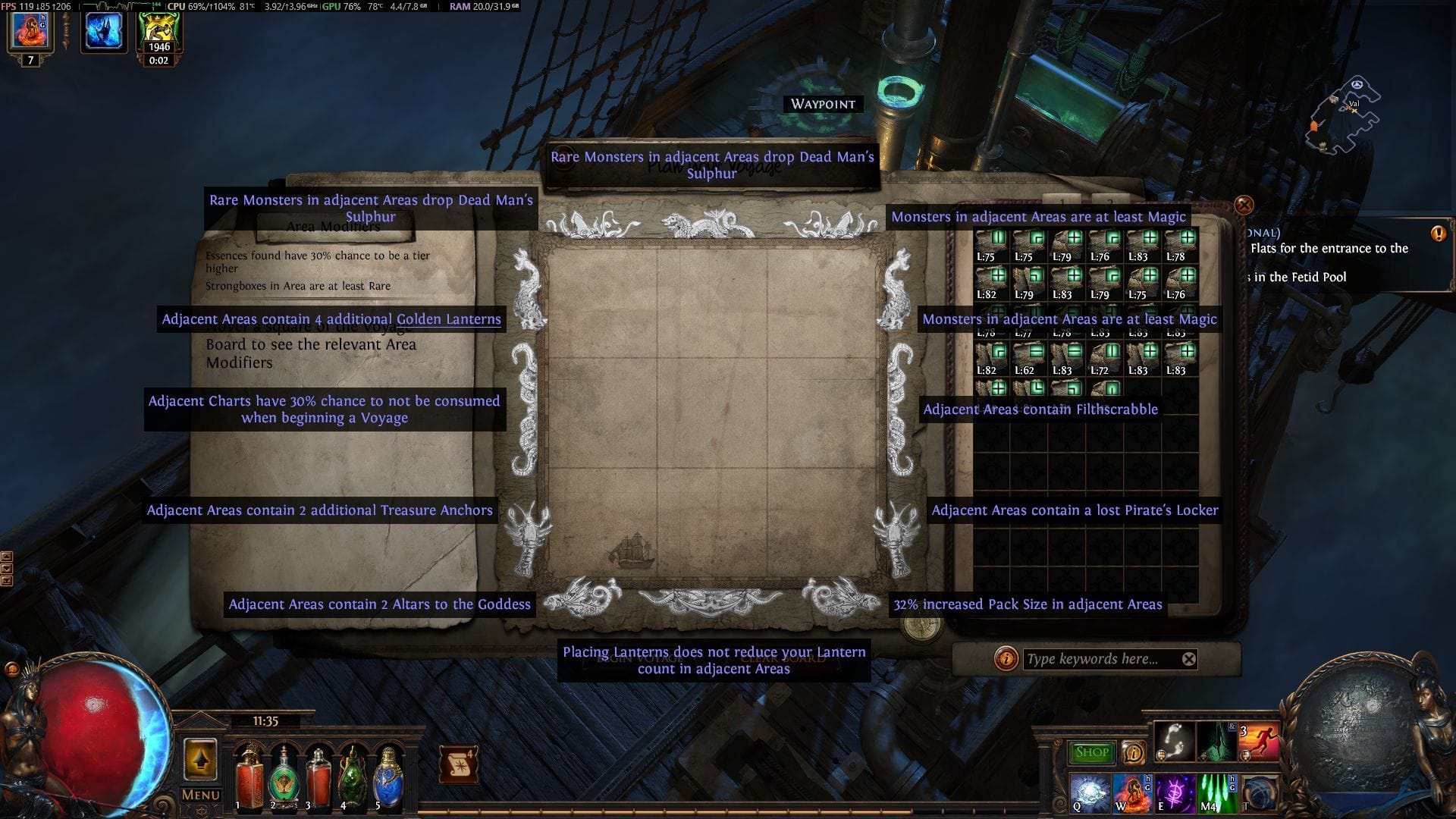 Path of Exile Curse of the Allflame: Cursed Ducat and effects