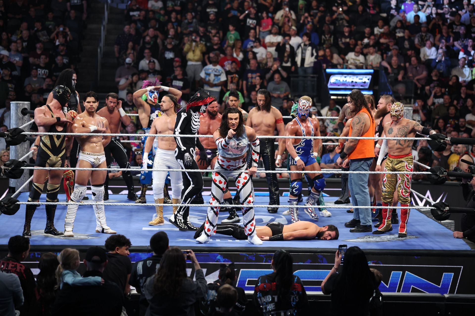 Why did WWE tape SmackDown immediately after RAW this week?