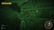 Go around the left side of this structure to avoid being caught (Image via Sportskeeda Gaming || Ubisoft)