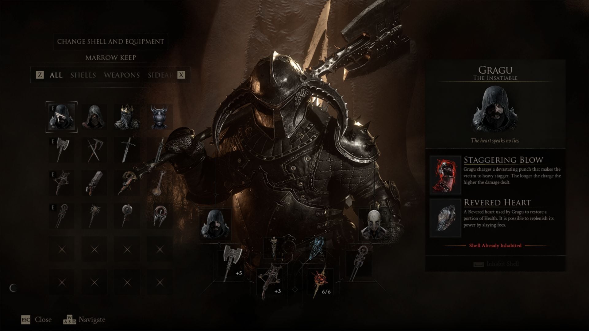 Gragu heavy weapon build in Mortal Shell 2: Best weapons, abilities, Seals, and Tarstones