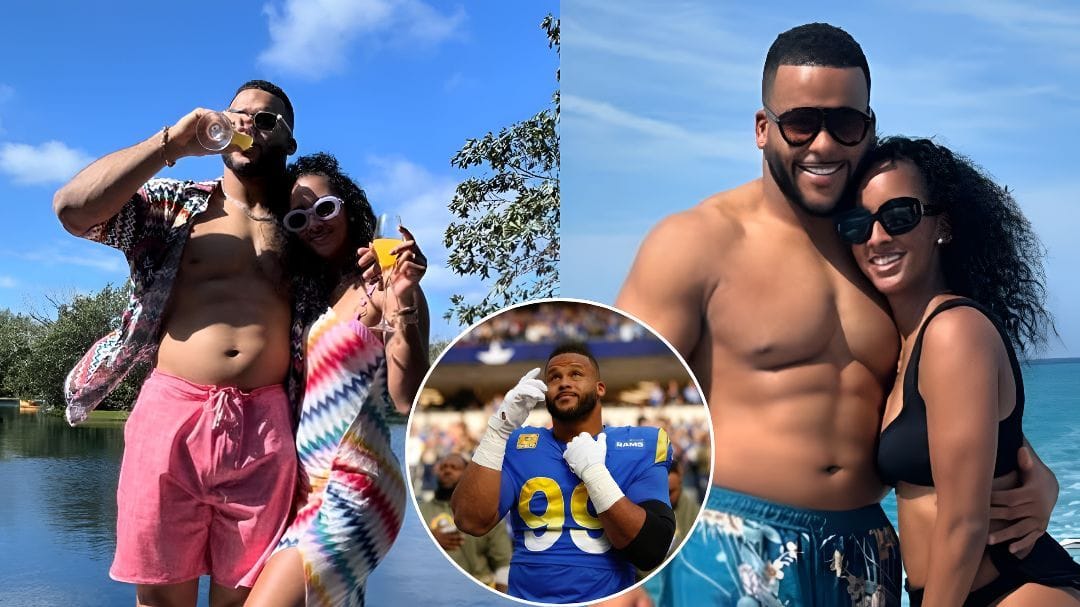 Aaron Donald’s wife Erica mocks 3x DPOY as Rams comeback drama drags on after 2nd workout