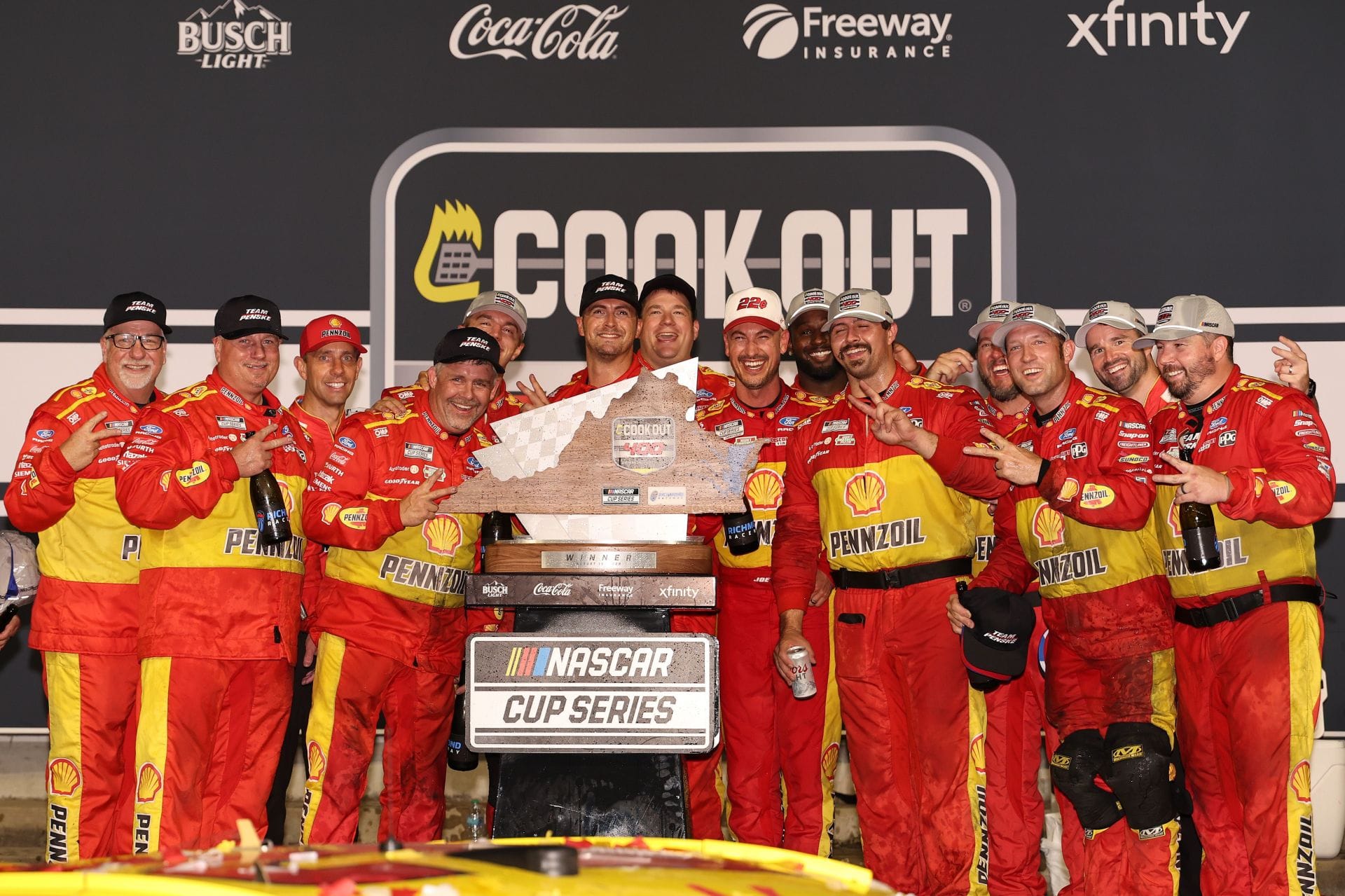 Joey Logano outlines why No. 22 Team Penske has adopted the “4 the haters” slogan