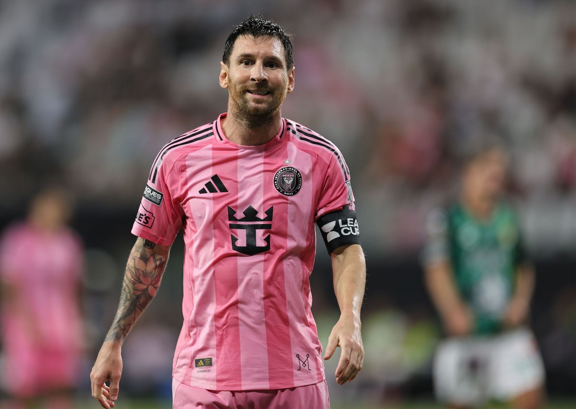 WATCH: Lionel Messi makes emotional return to action for Inter Miami just four days after the death of his father