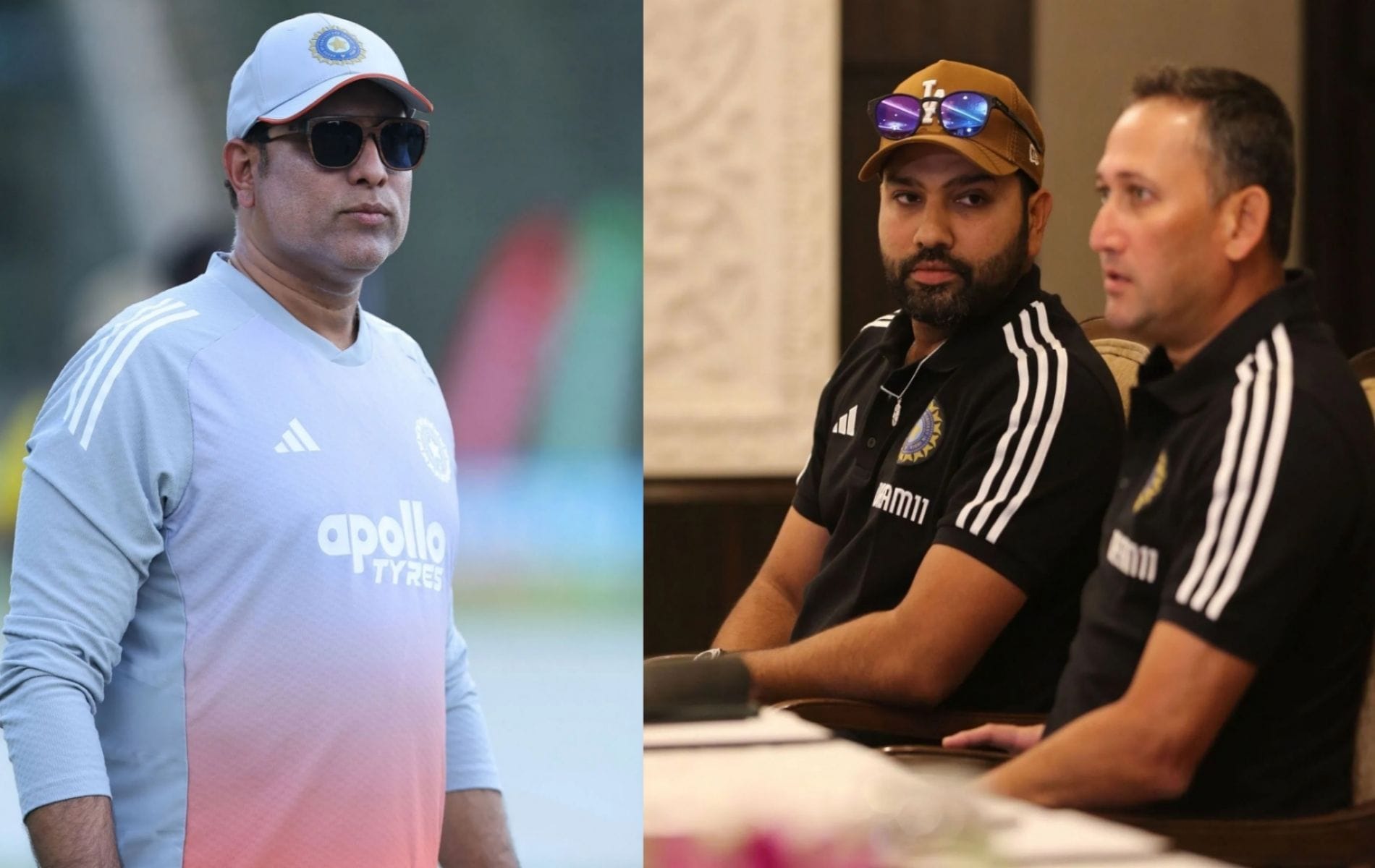 What is the Rohit Sharma-Ajit Agarkar controversy and why is VVS Laxman in the news?