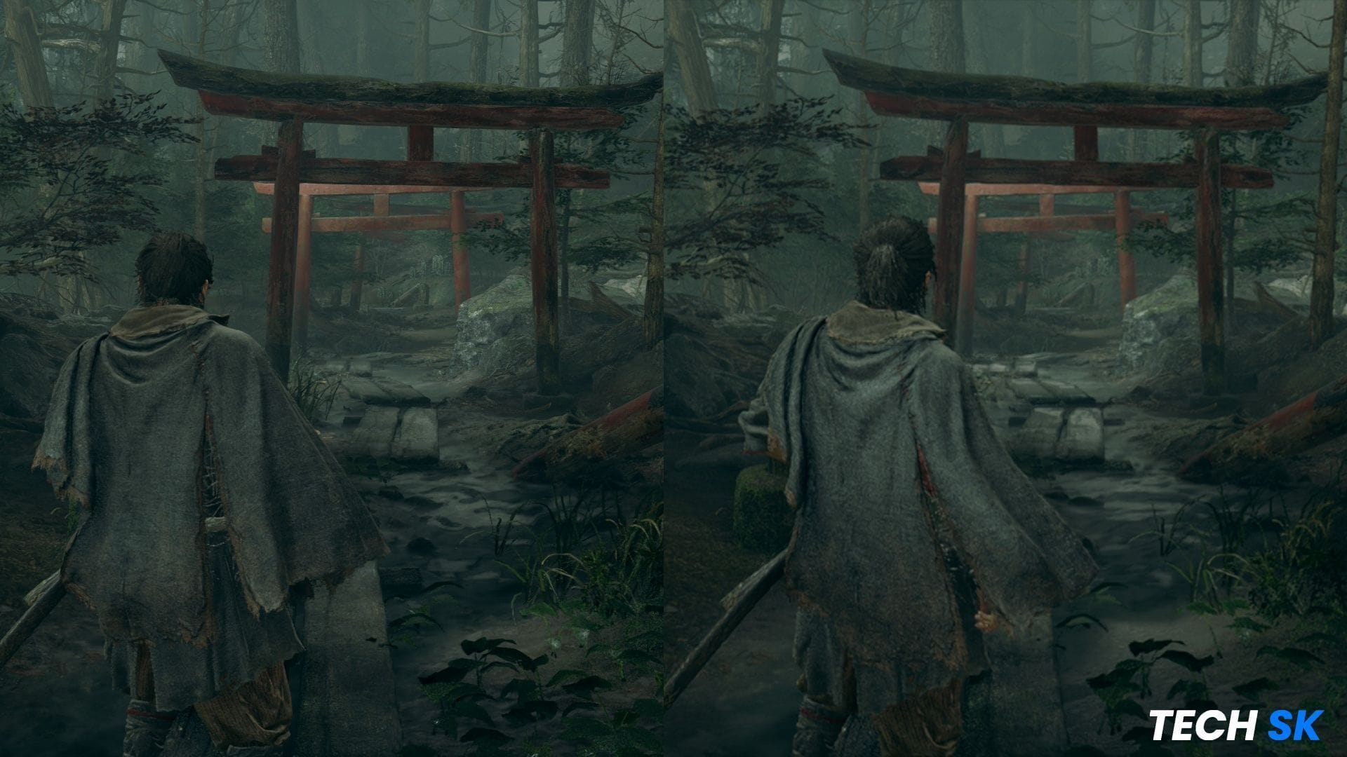 Left: Docked mode. Right: Handheld mode (Image via TechSK || Capcom)
