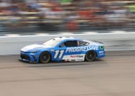Denny Hamlin at Iowa Speedway on Aug 9, 2026. - Source: Imagn