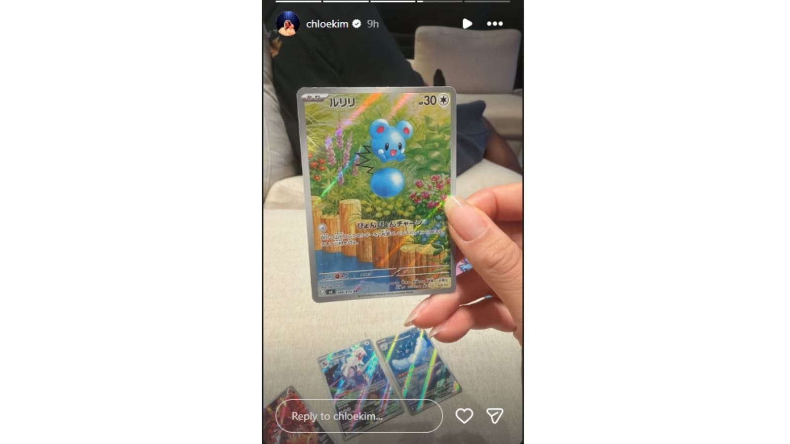 Myles Garrett's gf Chloe Kim shows off rare Pokémon cards collection ...